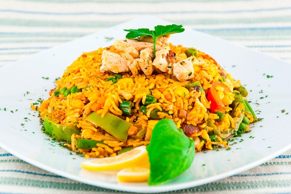 receta de arroz con pollo hondureño