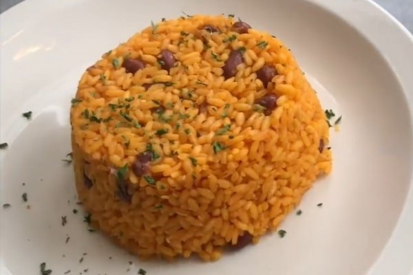 arroz con habichuelas